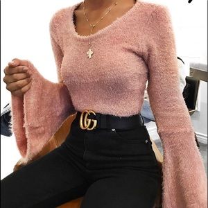 BB Dakota Regine Bell Sleeve Top *NWT*